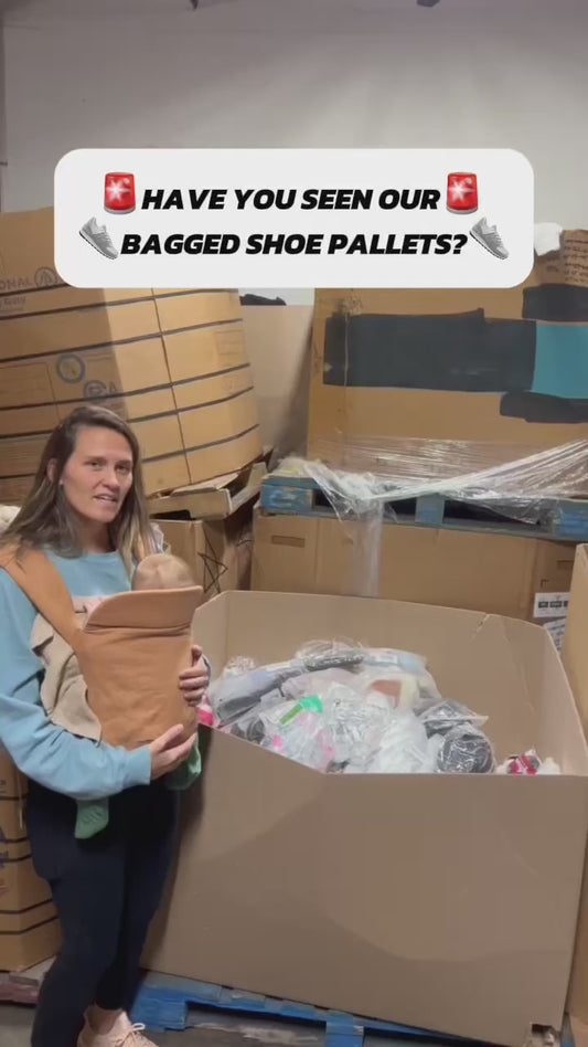 Amazon Bagged Shoe Pallet 200 Pairs